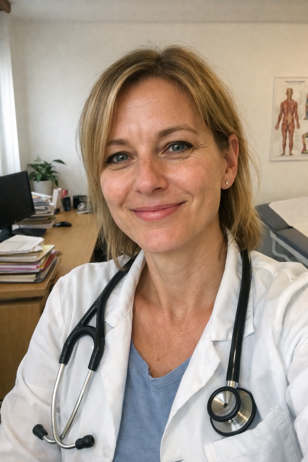 Porträt von Dr. A. Keller aus einer Hausarztpraxis